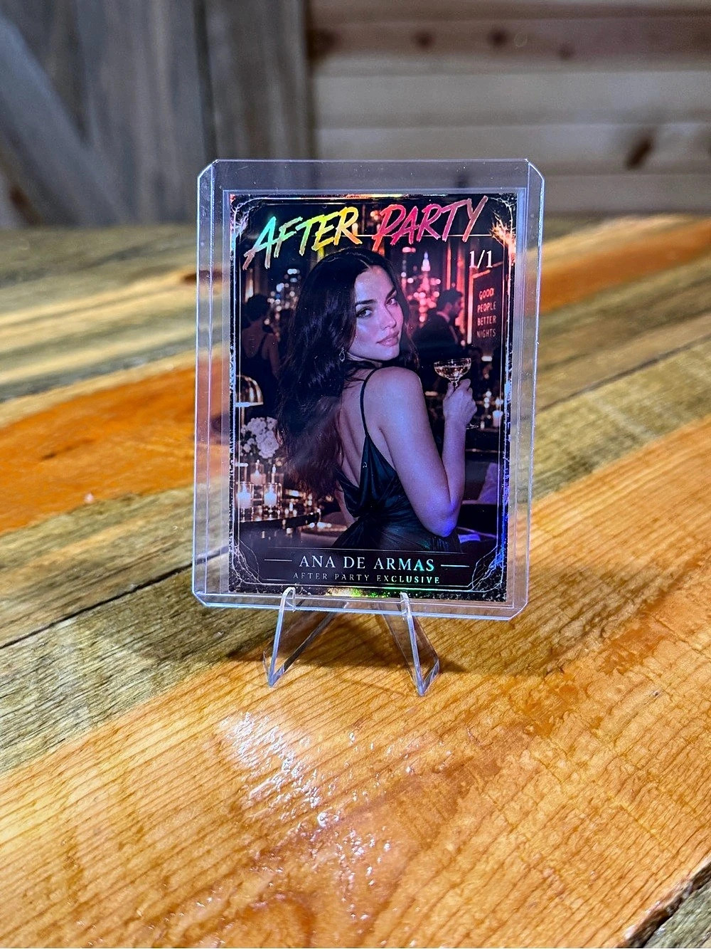 Ana De Armas After Party Exclusive 1/1 Custom Card